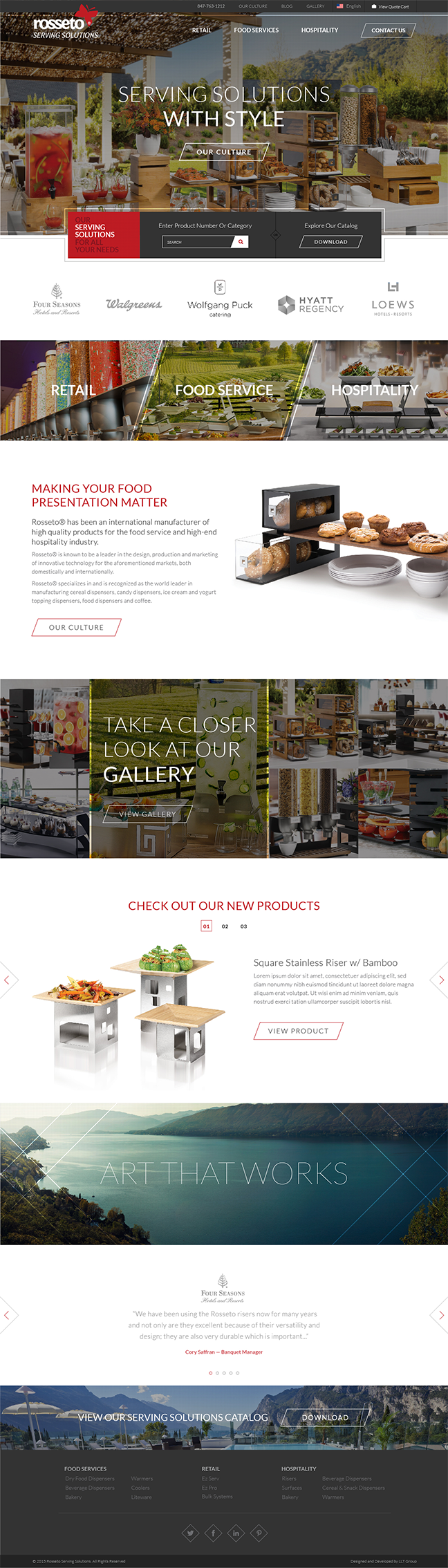 Rosseto Homepage