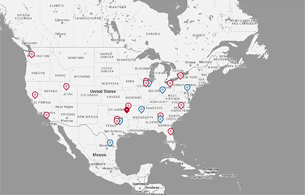 USA Truck Locations