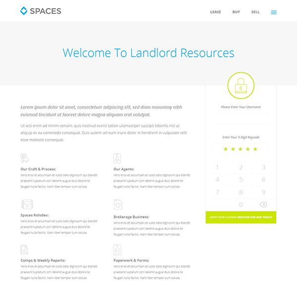 Spaces Landlord Resources Page