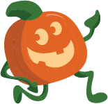 Great Pumpkin Run Mascot
