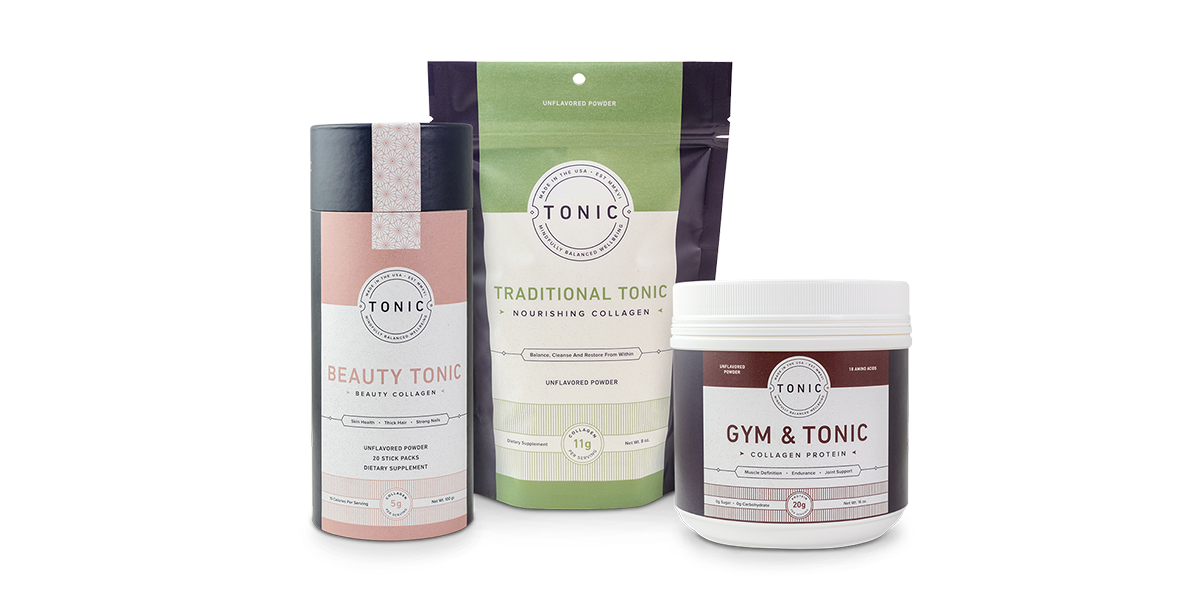 Tonic Productcollage