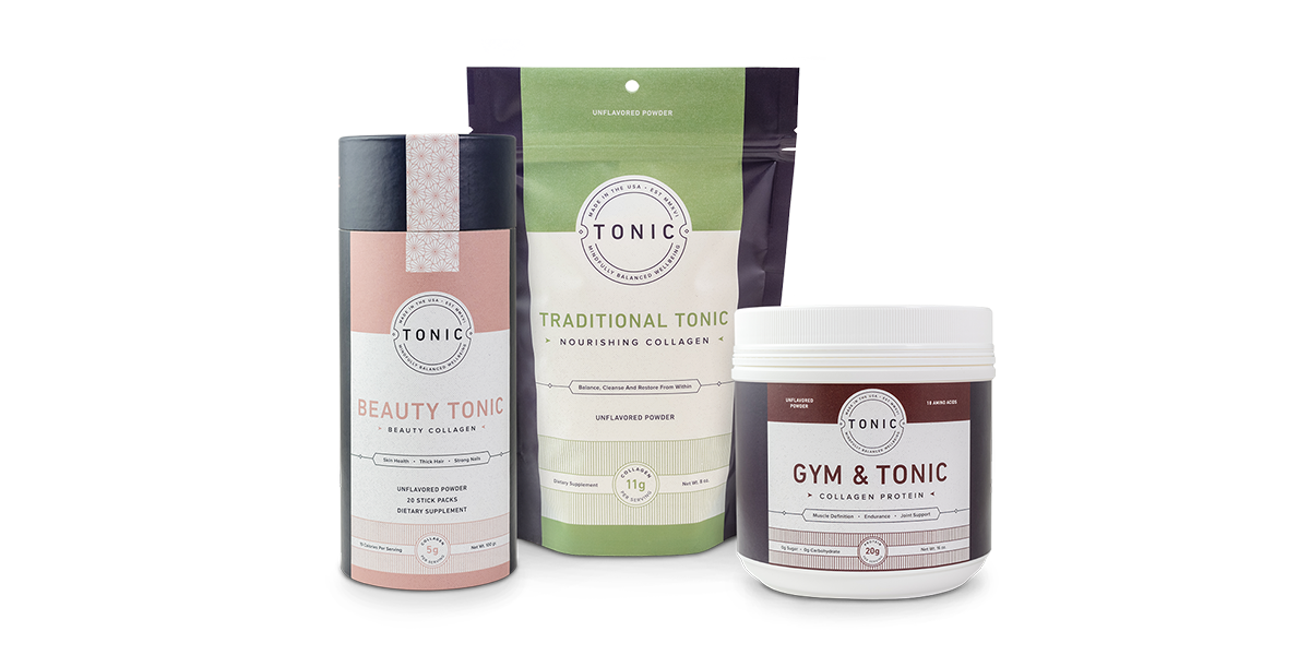 Tonic Productcollage