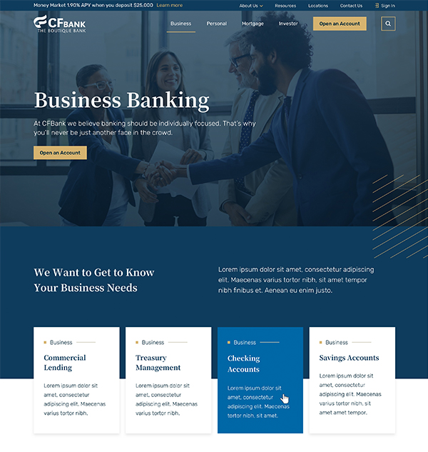 CFBank Spotlight BusinessBanking