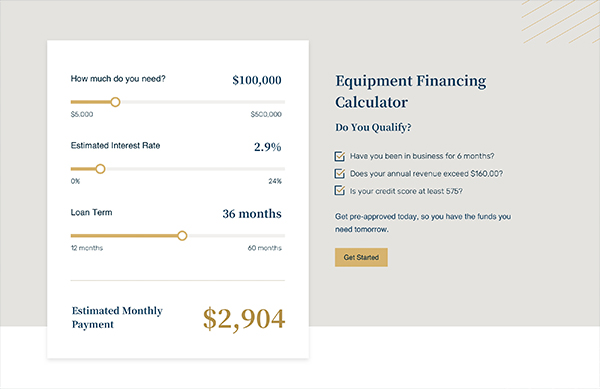 CFBank Spotlight Calculator