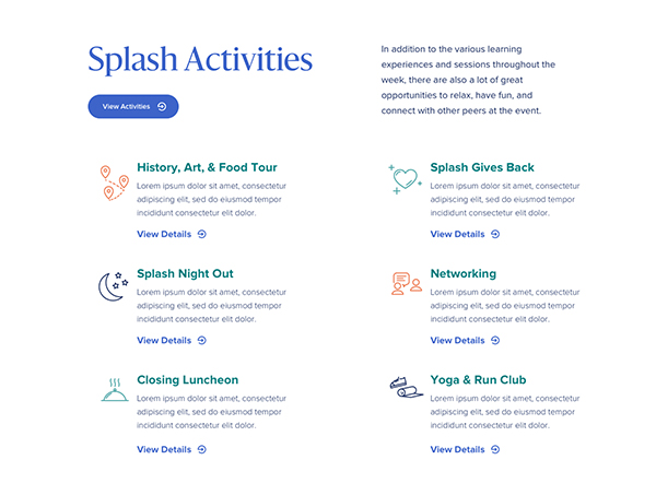 OS Spotlight ADA Splash Activities